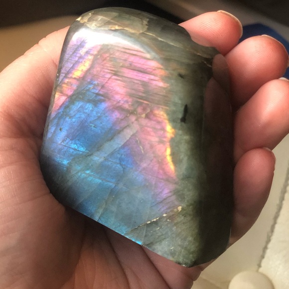 COLOURFUL FLASHY LABRADORITE 🌈 - Picture 6 of 10
